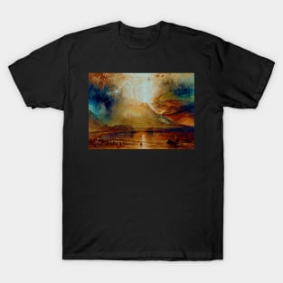 Joseph Mallord William turner vesuvius in eruption T-Shirt